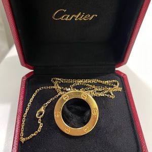 Cartier Love necklace